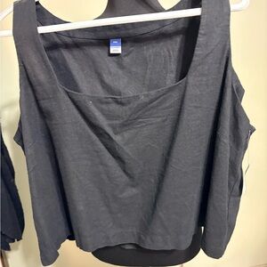 Old Navy Black Crop Top